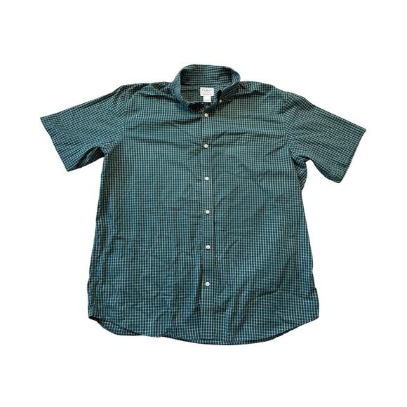 L.L. Bean shirt, XL, Traditional fit, 100% cotton, Forest Green pattern - Picture 1 of 8